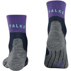 FALKE TK2 Short Cool Trekkingsocken Damen 6116 - space blue 41-42