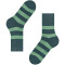 FALKE Block Stripe Socken 7448 - mulberry 37-38