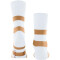 FALKE Block Stripe Socken 2000 - white 37-38