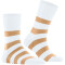 FALKE Block Stripe Socken 2000 - white 37-38