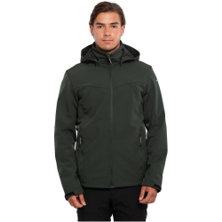 ICEPEAK Brimfield Softshelljacke Herren 590 - dark green 50