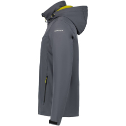 ICEPEAK Brimfield Softshelljacke Herren 270 - granit 50