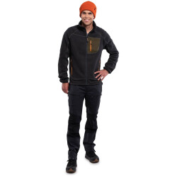 ICEPEAK Mohawk Fleecejacke Herren 290 - anthrazit XL