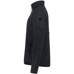 ICEPEAK Adrian Midlayer Jacke Herren 818 - black melange M