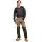 ICEPEAK Monument Softshellhose Herren 585 - dark olive 50