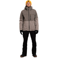 ICEPEAK Castres wasserdichte Skijacke Herren 230 - stahlgrau 54