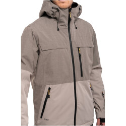 ICEPEAK Castres wasserdichte Skijacke Herren 230 - stahlgrau 54