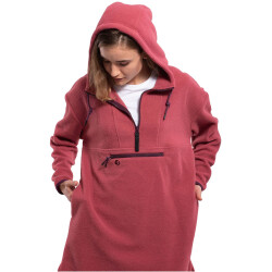 ICEPEAK Acerrat Midlayer Kleid Damen 670 - karminrot S