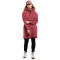 ICEPEAK Acerrat Midlayer Kleid Damen 670 - karminrot S