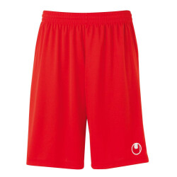 uhlsport Center II Basic Shorts ohne Innenslip Rot 140
