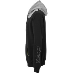 Kempa Core 2.0 Hoodie schwarz/dark grau melange XXL