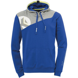 Kempa Core 2.0 Hoodie royal/dark grau melange 4XL