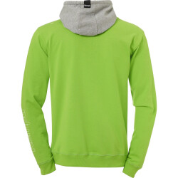 Kempa Core 2.0 Hoodie hope grün/dark grau melange 3XL