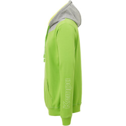 Kempa Core 2.0 Hoodie hope grün/dark grau melange 3XL
