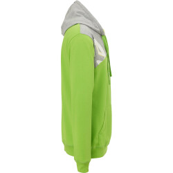 Kempa Core 2.0 Hoodie hope grün/dark grau melange 3XL