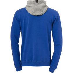 Kempa Core 2.0 Hoodie Kinder royal/dark grau melange 116