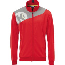 Kempa Core 2.0 Polyesterjacke rot/dark grau melange S