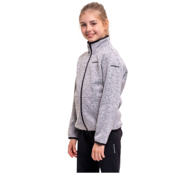 ICEPEAK Kief Midlayer Jacke Kinder 220 - hellgrau 164