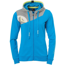 Kempa Core 2.0 Kapuzenjacke Damen kempablau/dark grau...