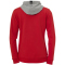 Kempa Core 2.0 Kapuzenjacke Damen rot/dark grau melange XS