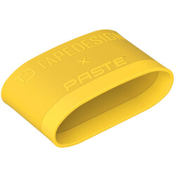 TAPEDESIGN x Paste Schienbeinschonerhalter gelb
