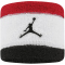 2er Pack NIKE Jordan Terry Schweißbänder Herren 667 - fire red/white/black/black
