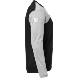 Kempa Core 2.0 Langarmshirt schwarz/dark grau melange S