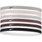 6er Pack NIKE Swoosh Sport Haarbänder mit Silikonstreifen 137 - sail/lt orewood brn/black