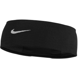NIKE Flex Stirnband 027 - black/white/white