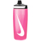 NIKE Refuel Bottle Grip Trinkflasche 532ml 645 - pink glow/black/white