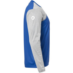 Kempa Core 2.0 Langarmshirt royal/dark grau melange S