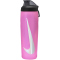 NIKE Refuel Bottle Locking Lid Trinkflasche 709ml 637 - pink spell/black/silver iridescent