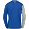 Kempa Core 2.0 Langarmshirt royal/dark grau melange M