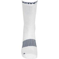 Kempa Classic Logo Handballsocken weiß/marine 31-35
