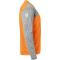 Kempa Core 2.0 Langarmshirt fresh orange/dark grau melange XL