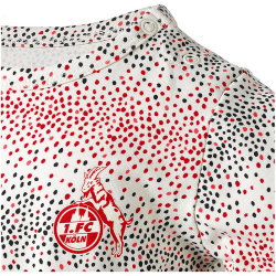 hummel 1. FC K&ouml;ln Baby-Set Shirt mit Sch&ouml;&szlig;chen + Hose white asparagus dot 56
