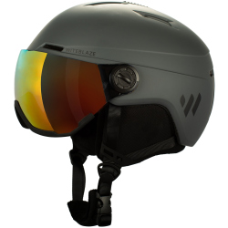 WITEBLAZE Visor Pro Skihelm 8000 - grau 53-55 cm