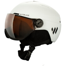 WITEBLAZE Visor Pro Skihelm 1000 - weiß 53-55 cm