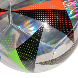 adidas Fußballliebe EURO24 FOIL Trainingsball 080A - silvmt/black/globlu 3