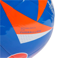 adidas Fußballliebe EURO24 Club Freizeitball ADB8 - globlu/solred/white 3