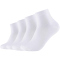 4er Pack camano Soft Quarter Socken