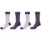 4er Pack camano Soft Wild Dots Crew Socken Damen