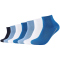 7er Pack camano Soft Bio-Baumwoll Quarter Socken 5527 - daphne 39-42