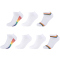 7er Pack camano Soft GOTS Bio-Baumwoll Sneakersocken 0515 - rainbow 39-42