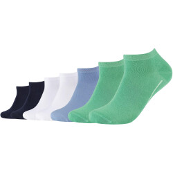 7er Pack camano Soft GOTS Bio-Baumwoll Sneakersocken 6610...