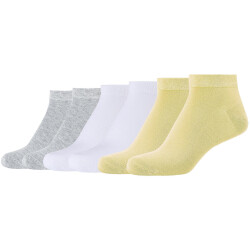 6er Pack camano Silky Feeling Sneakersocken Damen 2003 -...