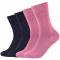 4er Pack camano Soft Crew Socken 4515 - azalea pink 35-38