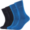 4er Pack camano Soft Crew Socken 5527 - daphne 35-38