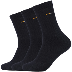 9er Pack camano Sport Crew Tennissocken 0005 - black 35-38