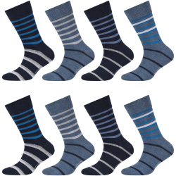 8er Pack camano Soft BCI Baumwoll Crew Socken Kinder 5801...
